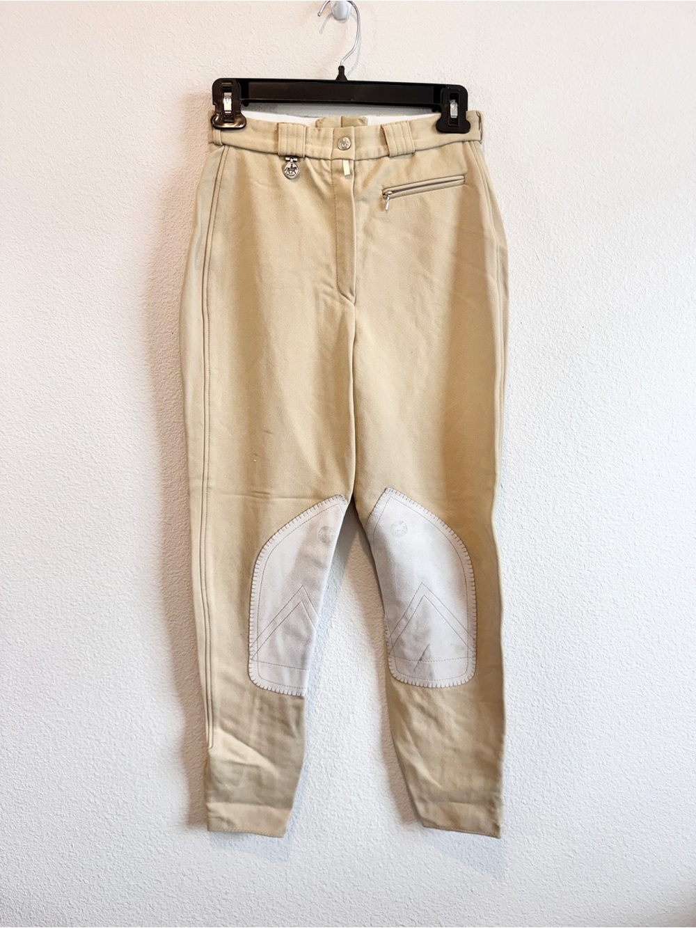 Pikeur Full Seat Breeches Equestrian Hunter Jumper Riding Pants Beige US 24 G25